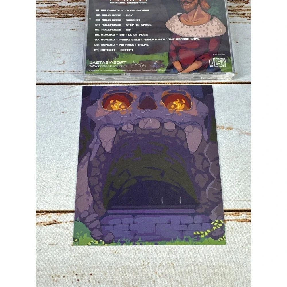 Dungeons & Bombs Collector's Box & Soundtrack CD PS Vita Limited Edition No Game